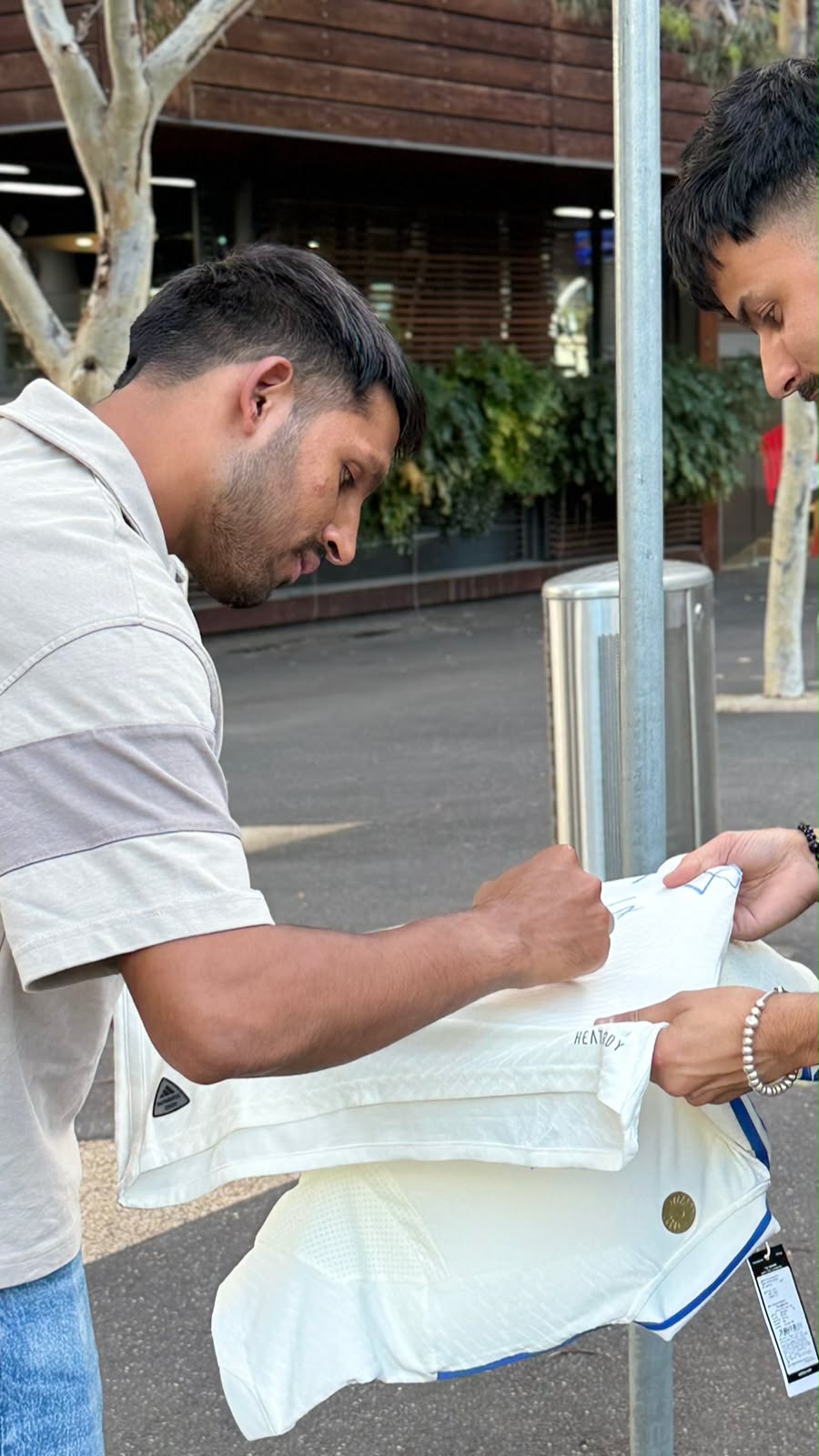 The Signing — Sports · Team India photograph by Sehajveer Singh