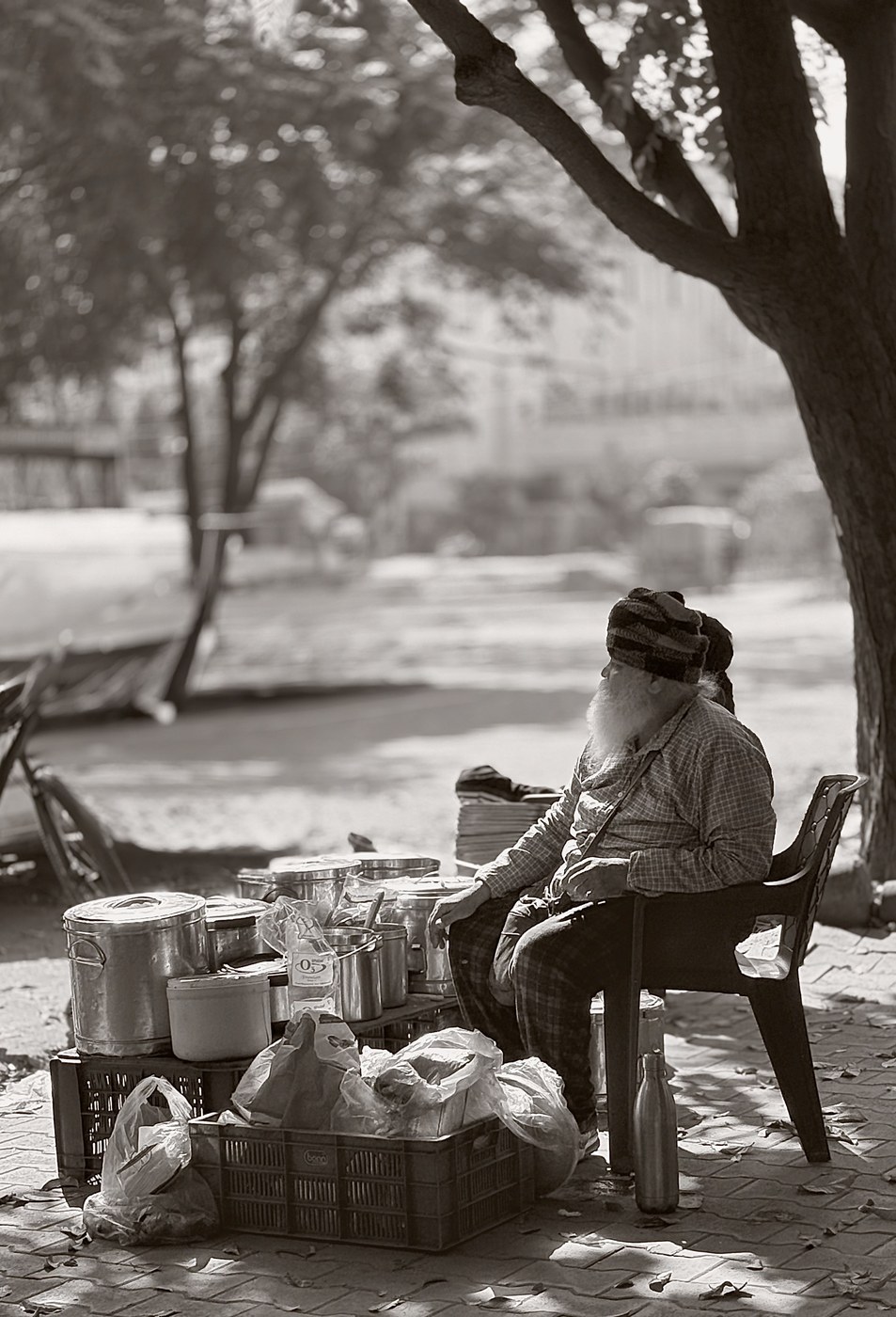 The Vendor — Street · Documentary photograph by Sehajveer Singh